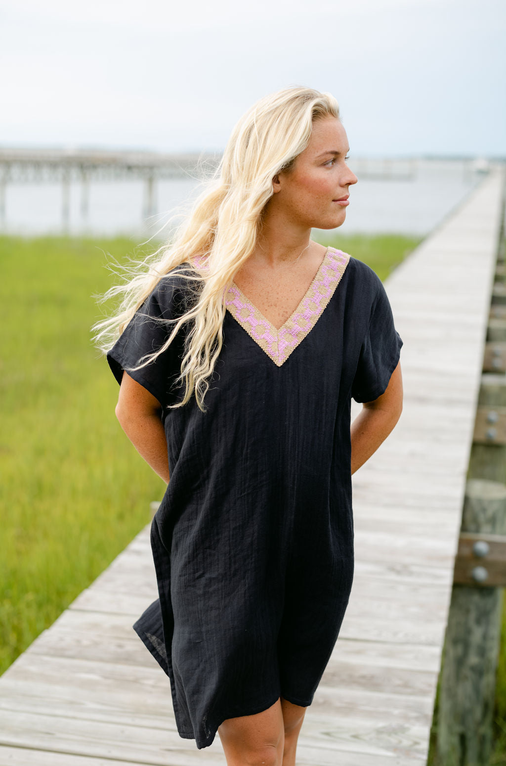 The Janie short in Black