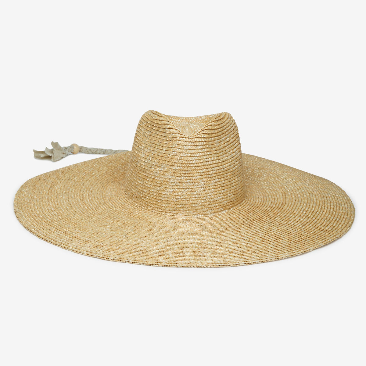 Brie Wide Brim Wheat Straw Rancher by Wyeth