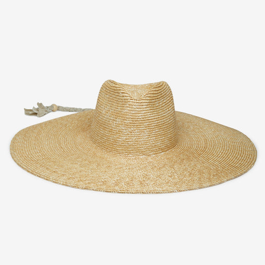Brie Wide Brim Wheat Straw Rancher by Wyeth